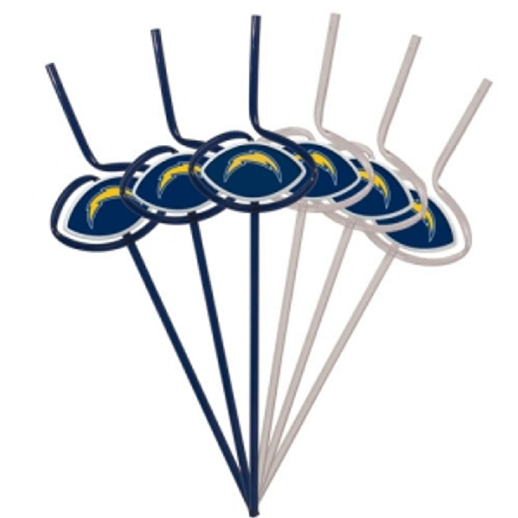 Los Angeles Chargers Team Sipper Straws CO