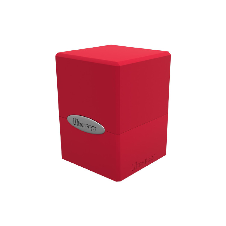 Satin Cube Apple Red