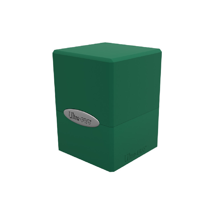 Satin Cube Forest Green