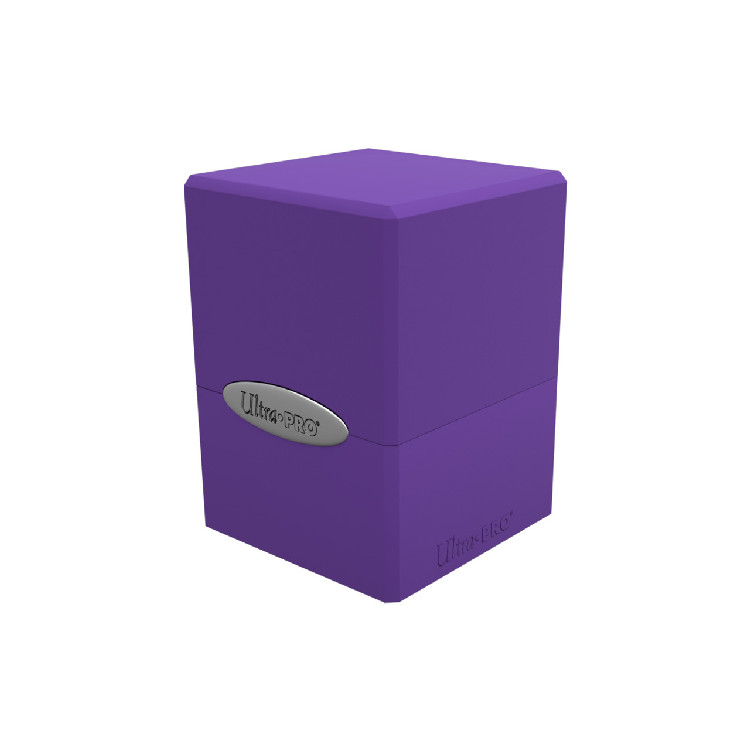 Satin Cube Royal Purple