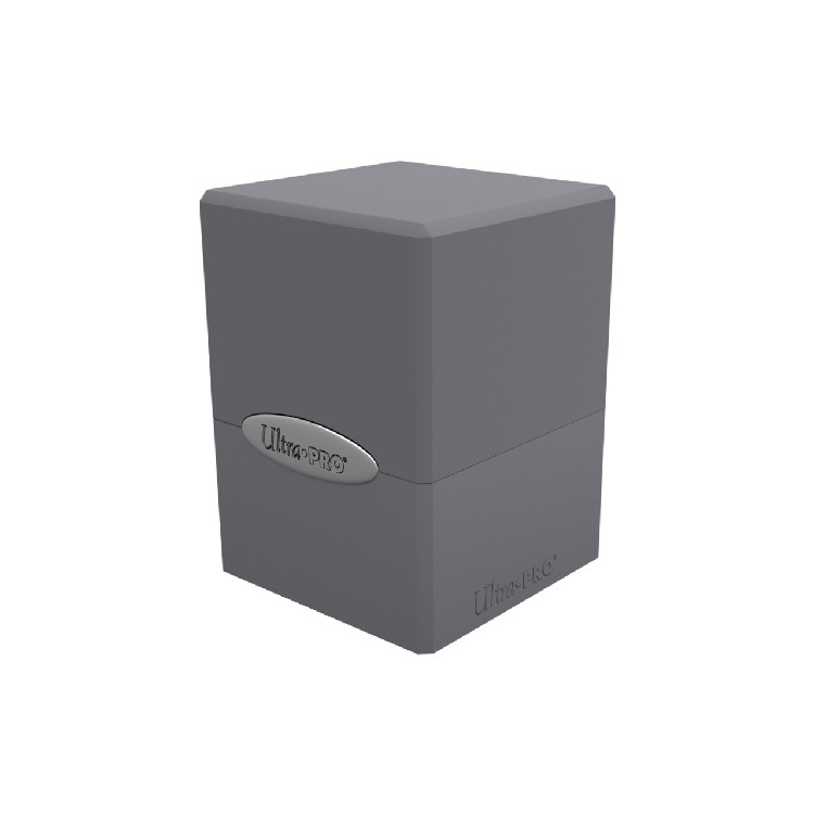 Satin Cube Smoke Grey