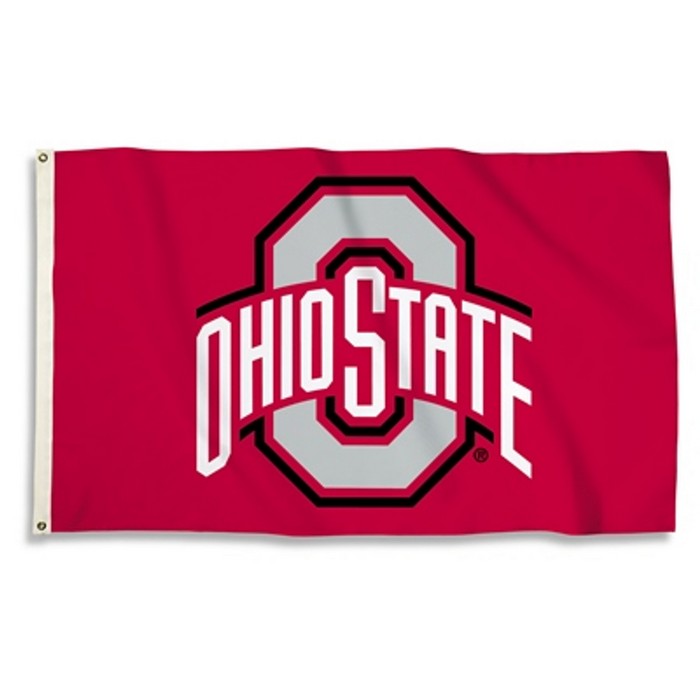 Ohio State Buckeyes Flag 3x5 BSI