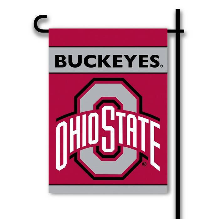 Ohio State Buckeyes Garden Flag BSI