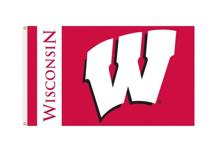 Wisconsin Badgers Flag 3x5