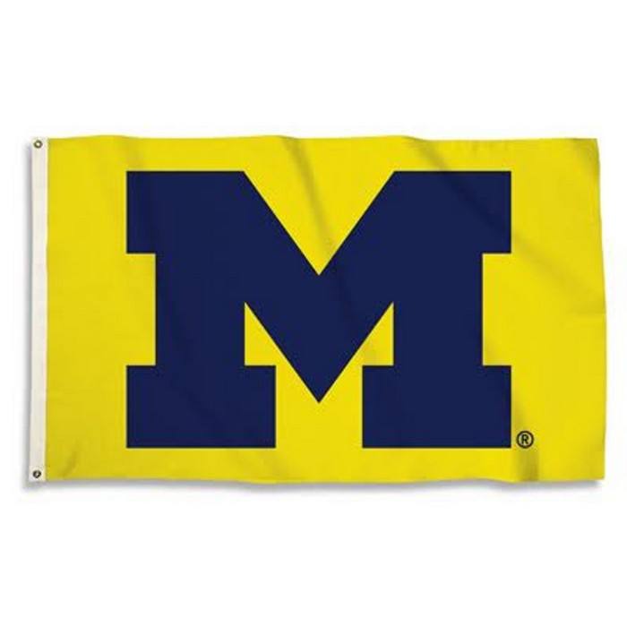 Michigan Wolverines Flag 3x5 BSI