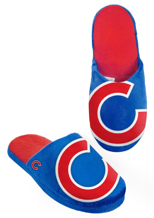 Chicago Cubs Slipper - Men Big Logo - (1 Pair) - XL