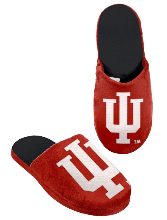 Indiana Hoosiers Slipper - Men Big Logo - (1 Pair) - XL