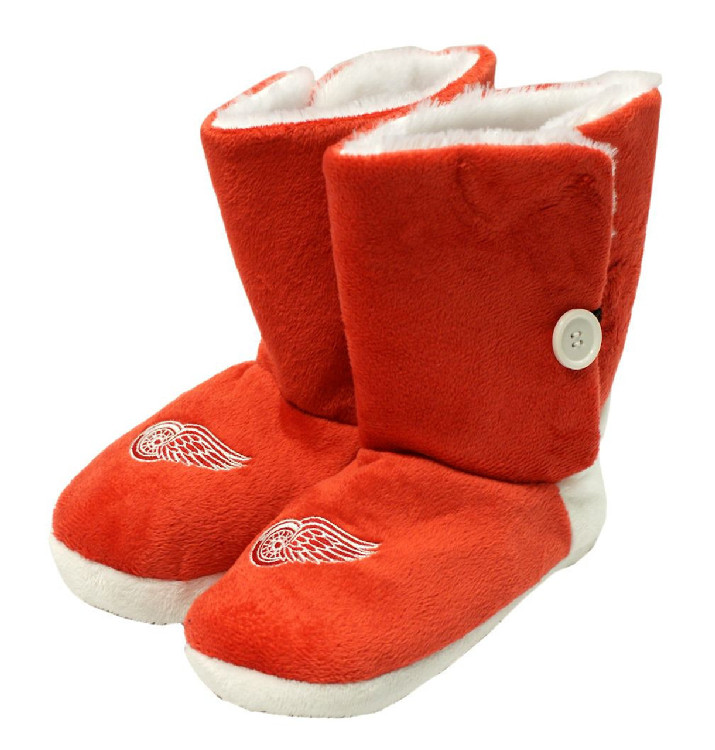 Detroit Red Wings Slipper - Women Boot - (1 Pair) - XL