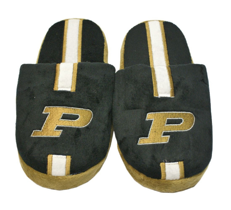 Purdue Boilermakers Slipper - Youth 8-16 Size 7-8 Stripe - (1 Pair) - XL