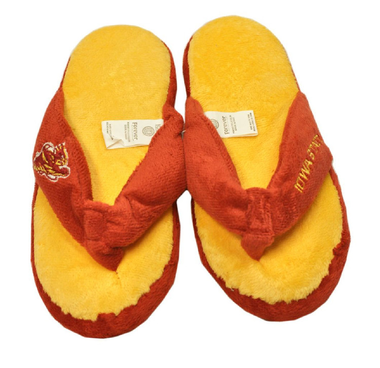 Iowa State Cyclones Slipper - Women Thong Flip Flop - (1 Pair) - XL