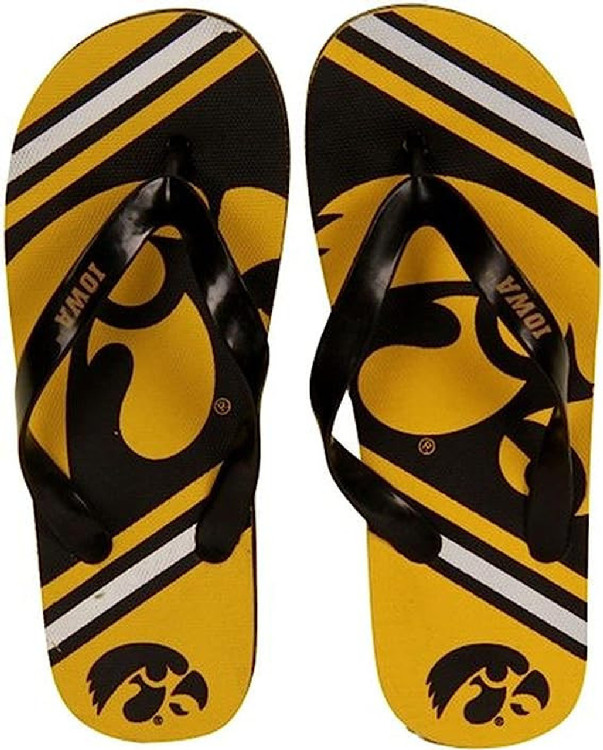 Iowa Hawkeyes Flip Flop - Women Jelly - (1 Pair) - XL