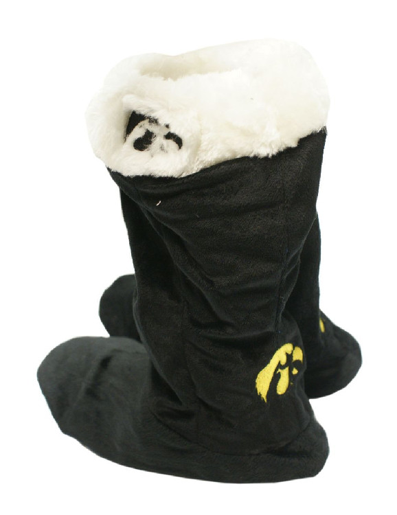 Iowa Hawkeyes Slipper - Women Stocking - (1 Pair) - L