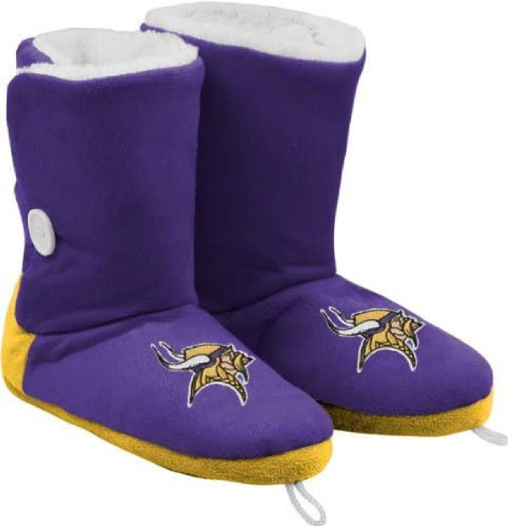 Minnesota Vikings Slipper - Women Boot - (1 Pair) - L