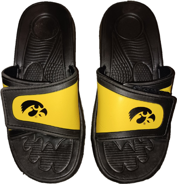 Iowa Hawkeyes Flip Flop - Men Shower Slide - (1 Pair) - XL