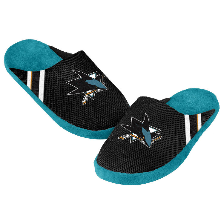 San Jose Sharks Slipper - Jersey Slide - (1 Pair) - L