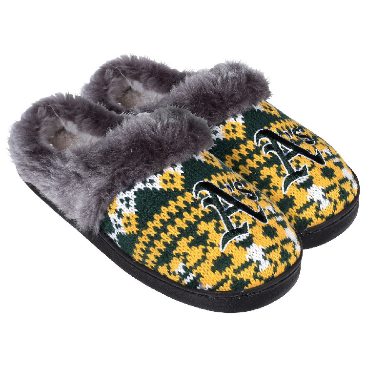 Oakland Athletics Slipper - Women Aztec Slide - (1 Pair) - XL