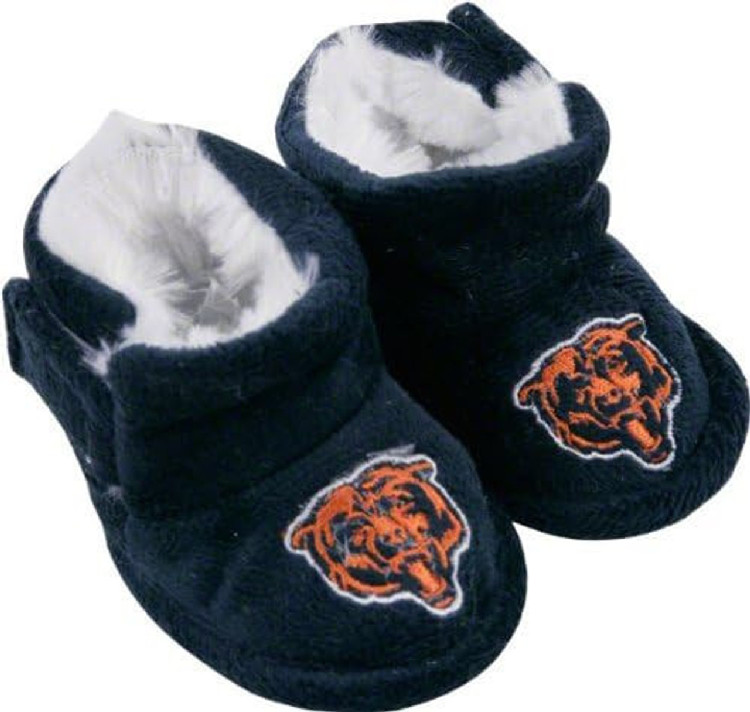 Chicago Bears Slipper - Baby Bootie - 12-24 Months - XL