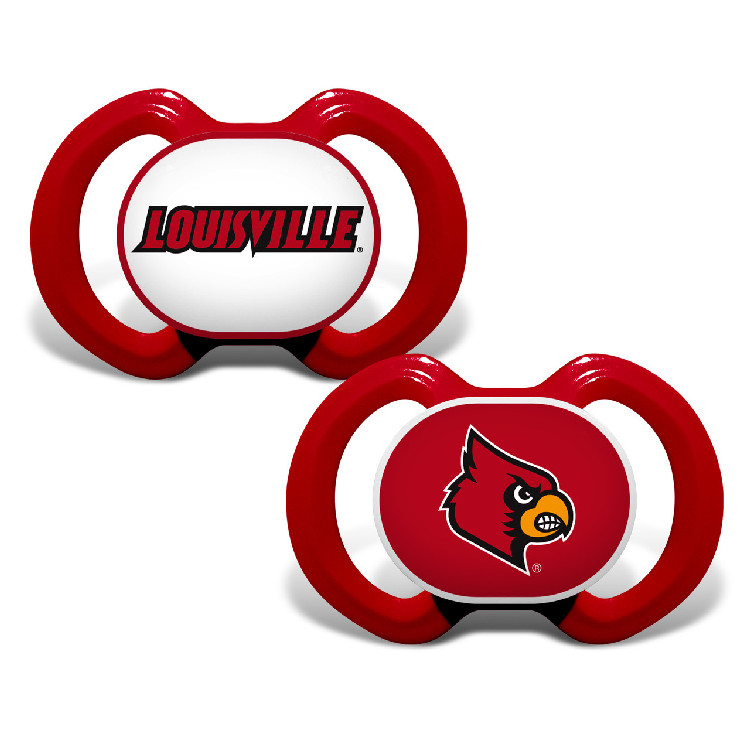 Louisville Cardinals Pacifier 2 Pack