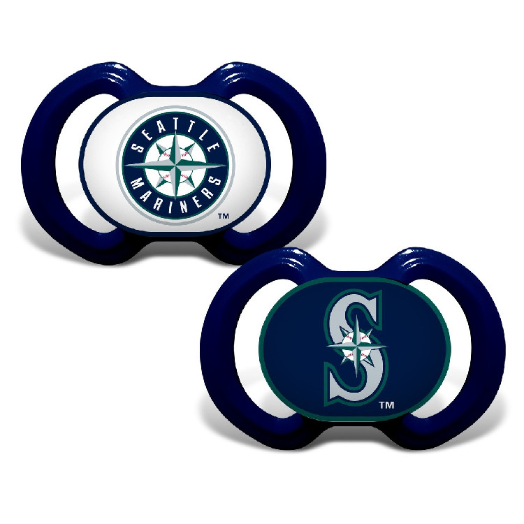 Seattle Mariners Pacifier 2 Pack