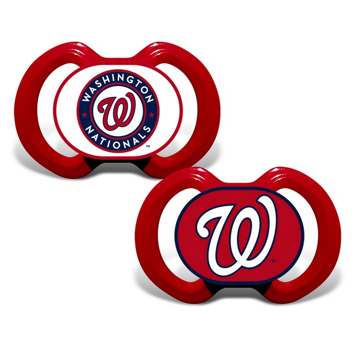 Washington Nationals Pacifier 2 Pack -