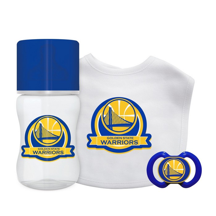 Golden State Warriors Baby Gift Set 3 Piece