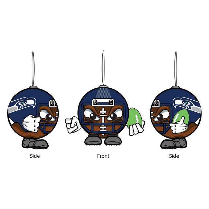 Evergreen Enterprises Seattle Seahawks Ornament Ball Head