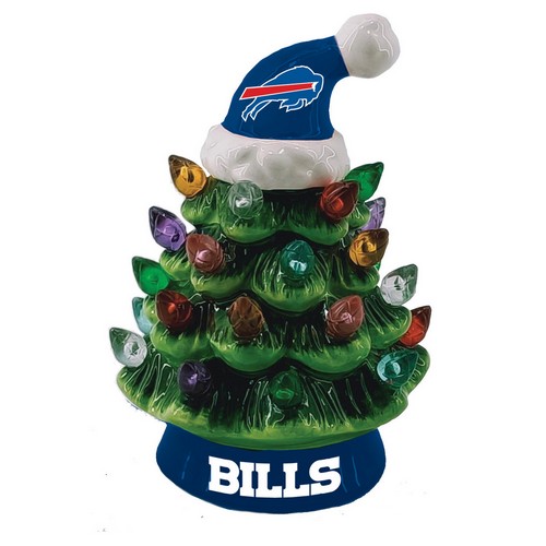 Buffalo Bills Ornament Christmas Tree LED 4 Inch