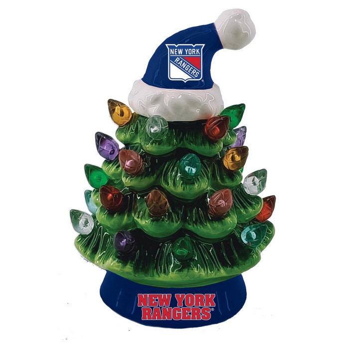 Evergreen Enterprises New York Rangers Ornament Christmas Tree LED 4 Inch