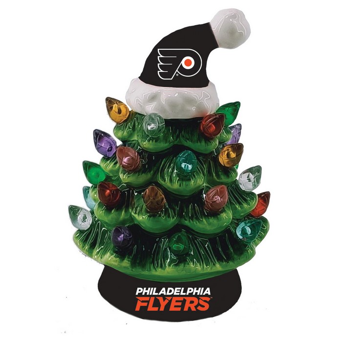 Evergreen Enterprises Philadelphia Flyers Ornament Christmas Tree LED 4 Inch