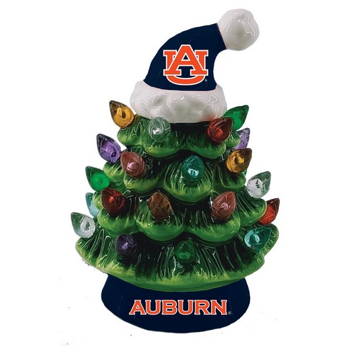 Auburn Tigers Ornament Christmas Tree LED 4 Inch