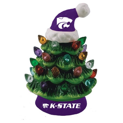 Evergreen Enterprises Kansas State Wildcats Ornament Christmas Tree LED 4 Inch