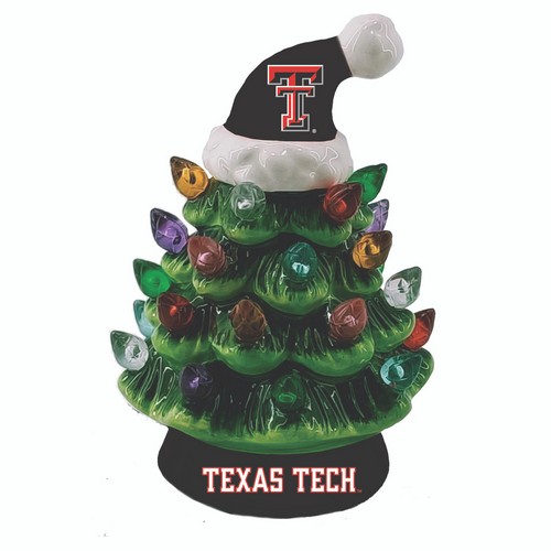 Texas Tech Red Raiders Ornament Christmas Tree LED 4 Inch