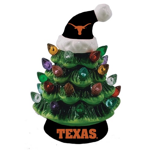 Texas Longhorns Ornament Christmas Tree LED 4 Inch