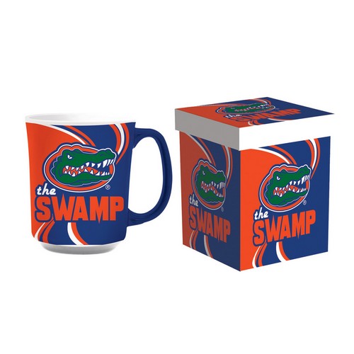 Evergreen Enterprises Florida Gators Coffee Mug 14oz Ceramic with Matching Box