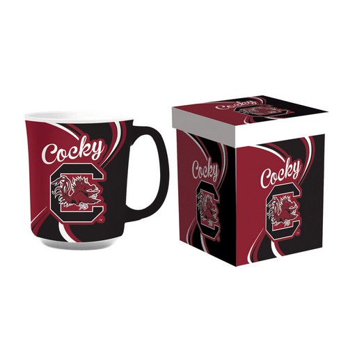 Evergreen Enterprises South Carolina Gamecocks Coffee Mug 14oz Ceramic with Matching Box