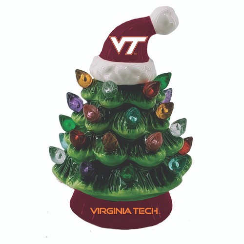 Evergreen Enterprises Virginia Tech Hokies Ornament Christmas Tree LED 4 Inch