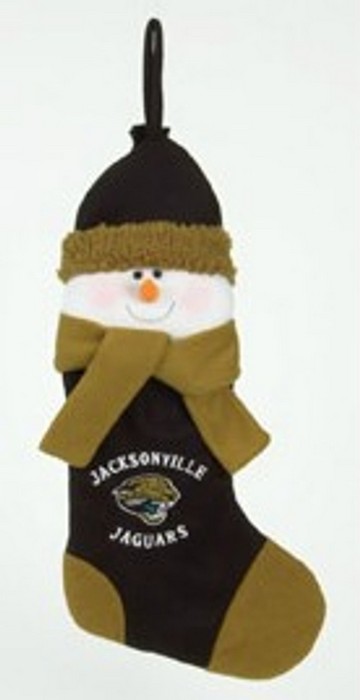 Jacksonville Jaguars Stocking 22 Inch Snowman CO