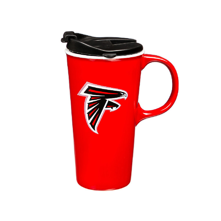 Atlanta Falcons Drink 17oz Travel Latte Boxed