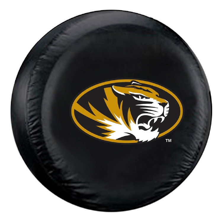 Missouri Tigers Tire Cover Standard Size Black CO