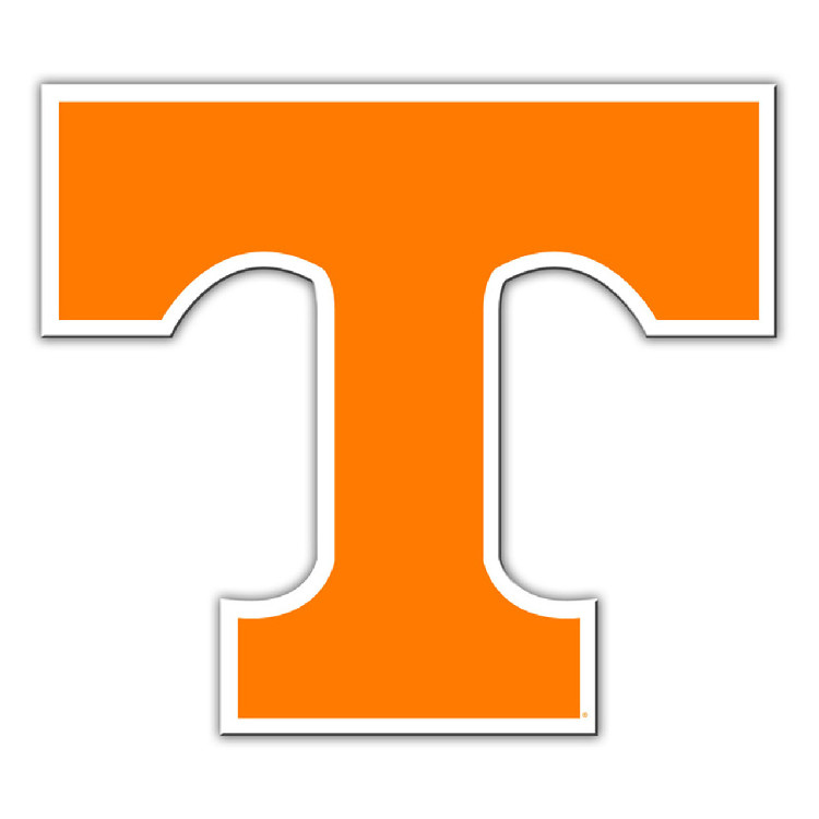 Tennessee Volunteers Magnet Car Style 12 Inch Logo Design CO