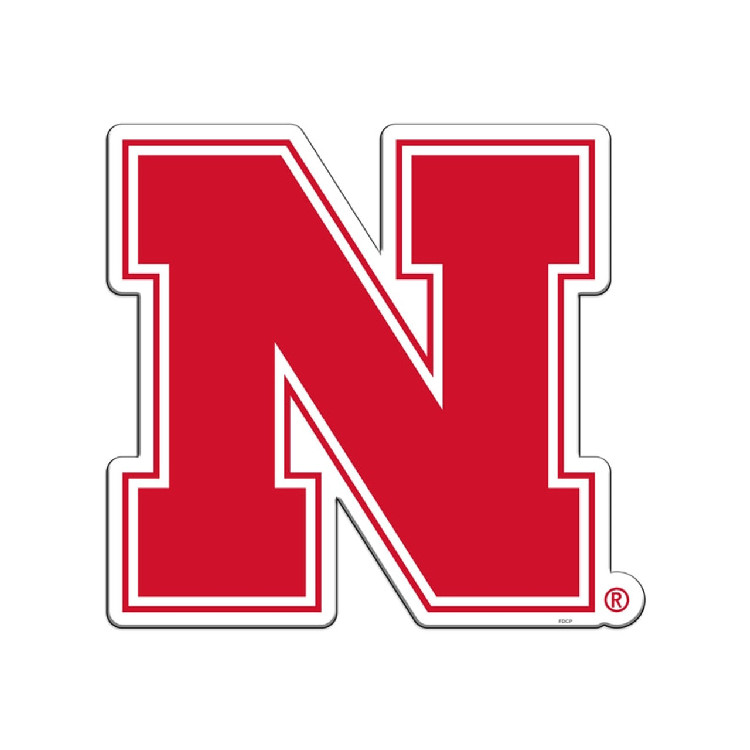 Nebraska Cornhuskers Magnet Car Style 12 Inch CO