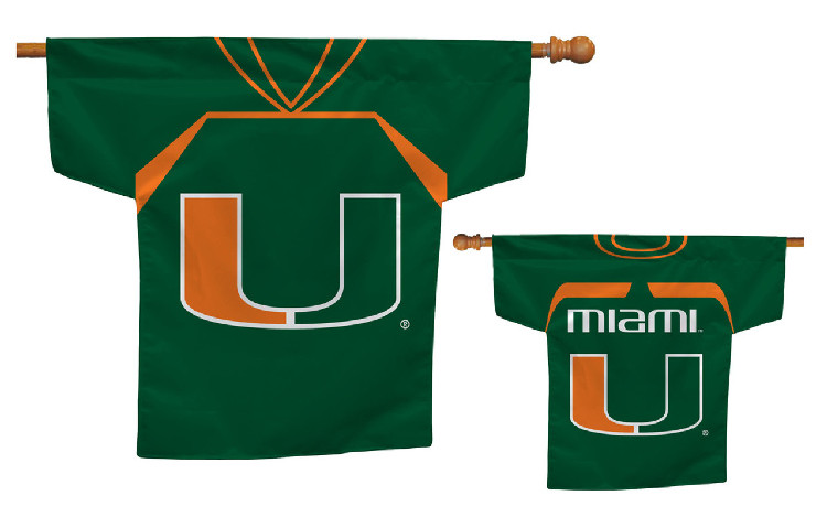 Miami Hurricanes Flag Jersey Design CO