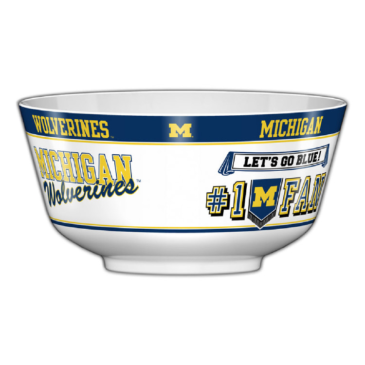 Michigan Wolverines Party Bowl All JV CO