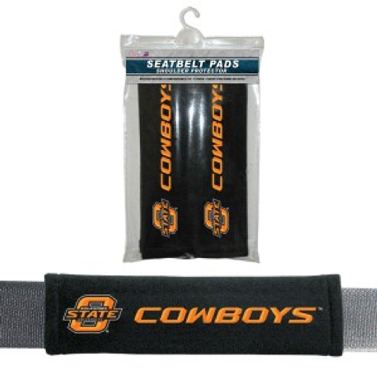 Oklahoma State Cowboys Seat Belt Pads CO