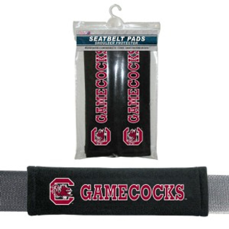 South Carolina Gamecocks Seat Belt Pads CO