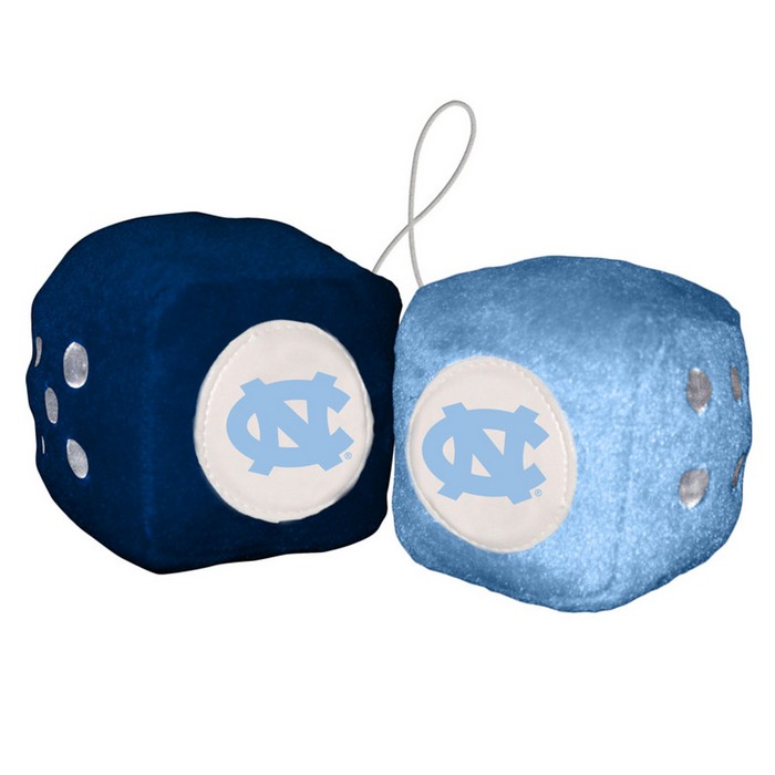 North Carolina Tar Heels Fuzzy Dice CO