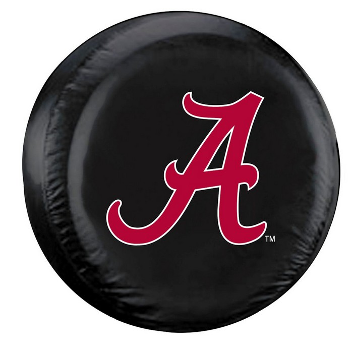 Alabama Crimson Tide Tire Cover Standard Size Black CO