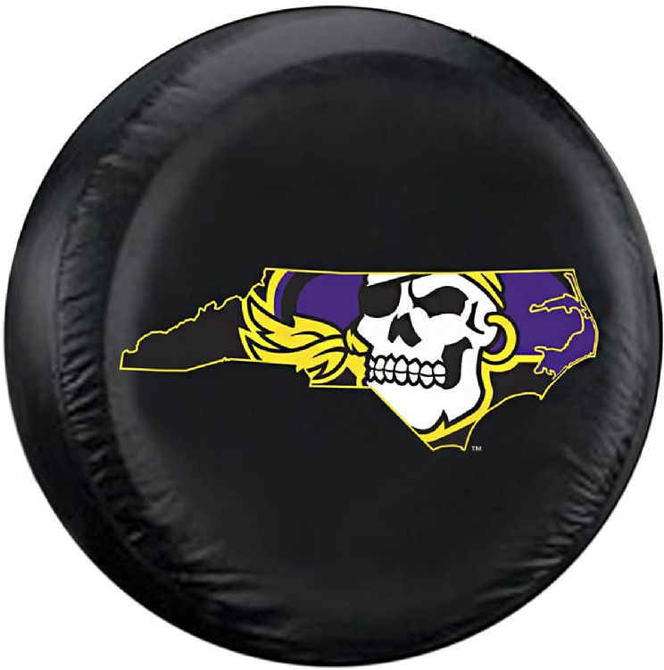 East Carolina Pirates Tire Cover Standard Size Alternate CO