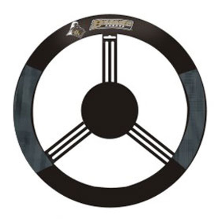 Purdue Boilermakers Steering Wheel Cover Mesh Style CO