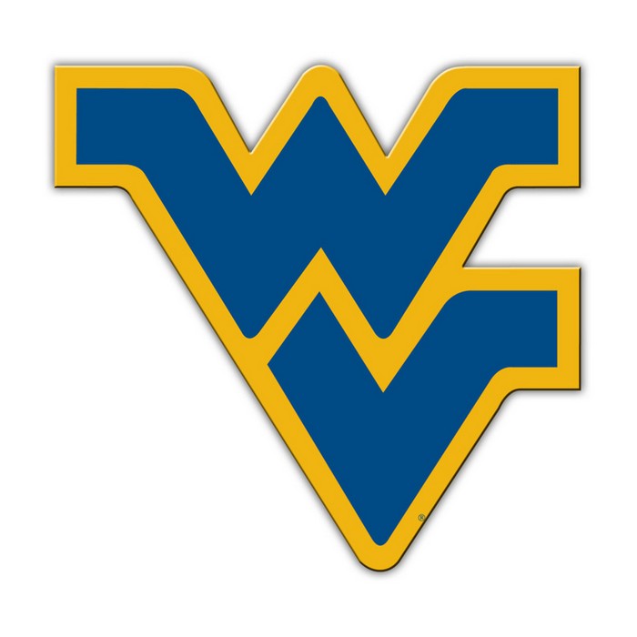 West Virginia Mountaineers Magnet Car Style 12 Inch CO